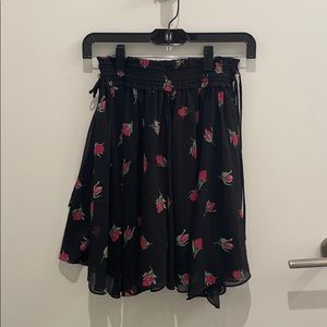 Club Monaco floral skirt size xs/tp